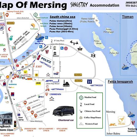 SingVillage Holiday House Mersing Exteriör bild